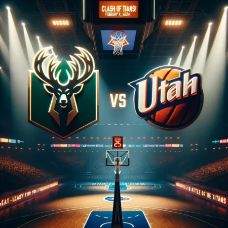 Milwaukee Bucks vs Utah Jazz: Clash of Titans at Vivint Arena on February 4, 2024! Get Ready for a Battle of the Basketball Giants!
