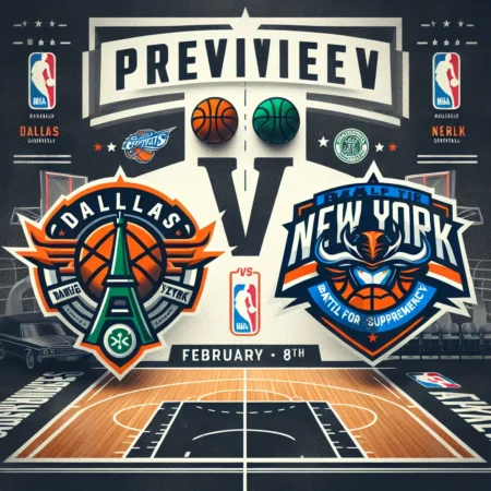 Dallas Mavericks vs. New York Knicks: Battle for Supremacy on February 8th