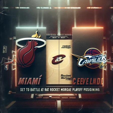 Miami Heat Set to Battle Cleveland Cavaliers at Rocket Mortgage FieldHouse for Crucial Playoff Positioning