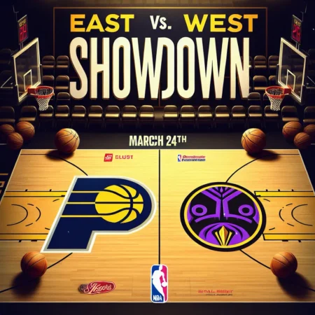 Indiana Pacers Face off Against Los Angeles Lakers in East vs. West Showdown on March 24th: Who Will Reign Supreme?