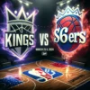 High Stakes Clash: Kings vs. 76ers Showdown on March 25, 2024 – The Battle for Playoff Glory