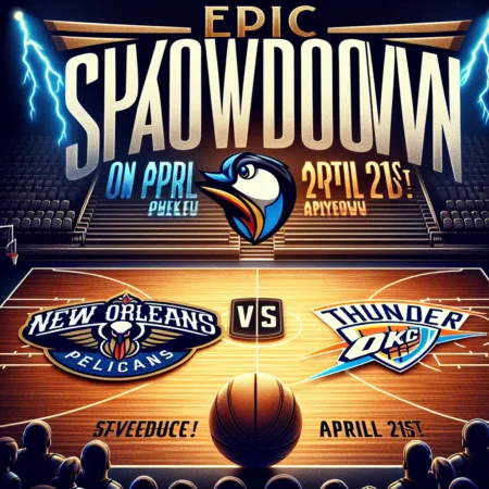 New Orleans Pelicans vs. Oklahoma City Thunder: Epic Playoff Showdown on April 21st!